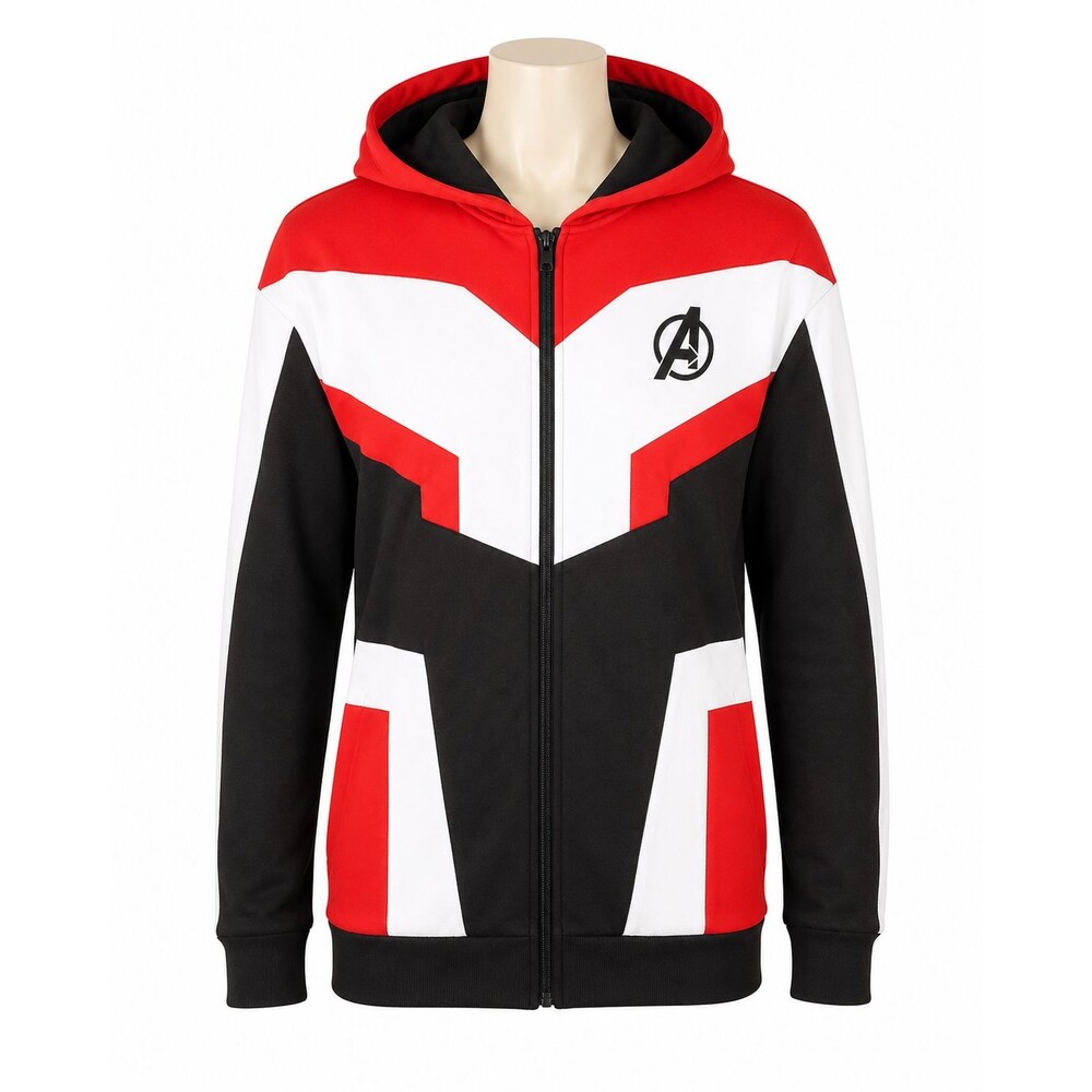 Marvel Avengers Endgame Quantum Suit Cosplay Zip Up Hoodie Men's Size XL